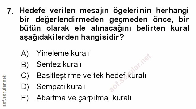 Soru 7