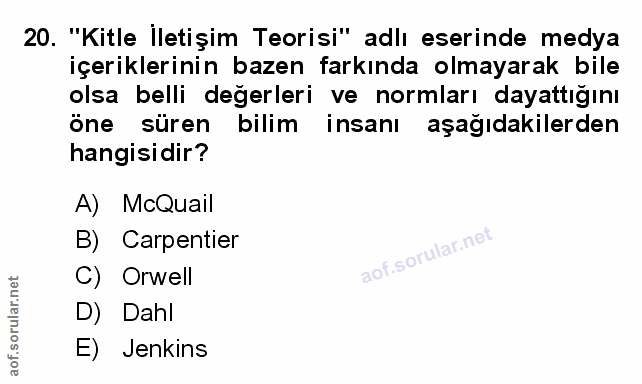 Soru 20