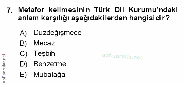 Soru 7