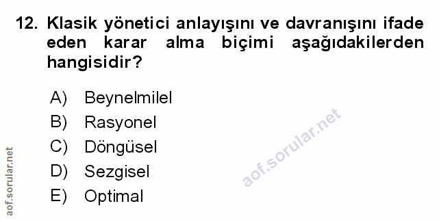 Soru 12