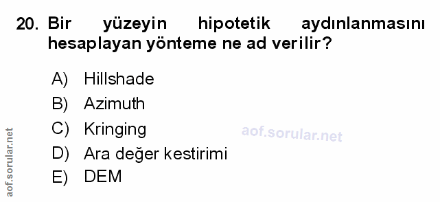 Soru 20