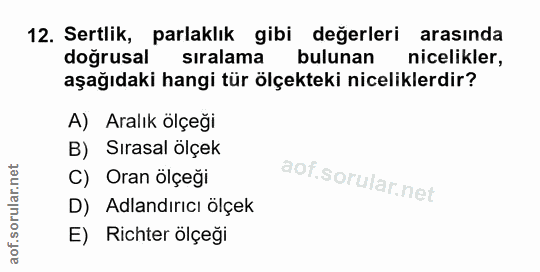 Soru 12