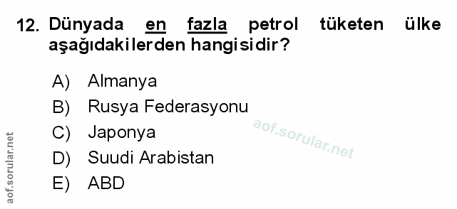 Soru 12