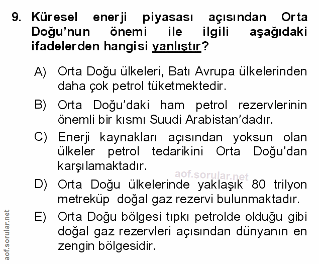 Soru 9