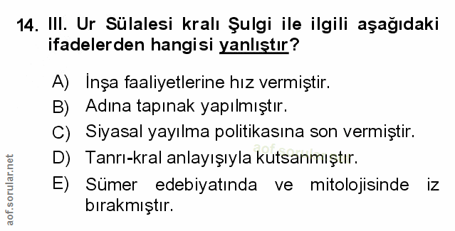Soru 14