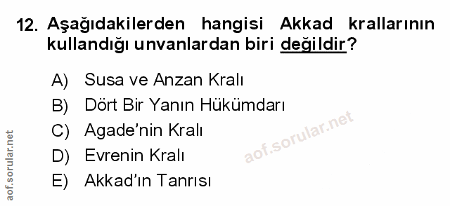 Soru 12