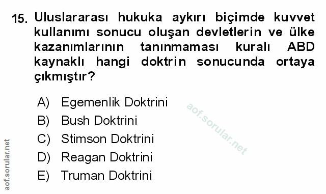 Soru 15