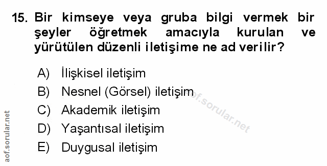 Soru 15