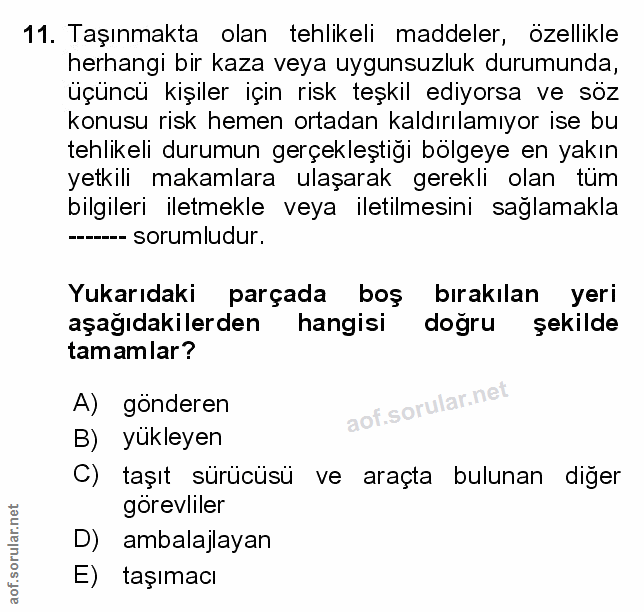 Soru 11