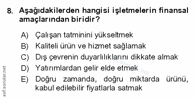 Soru 8