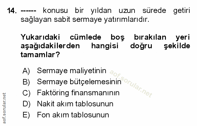 Soru 14