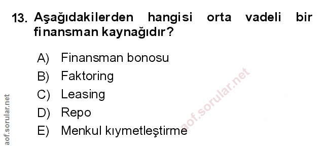 Soru 13