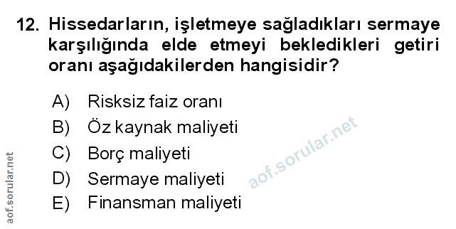 Soru 12