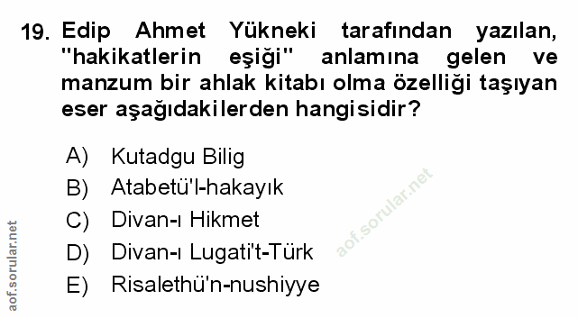 Soru 19