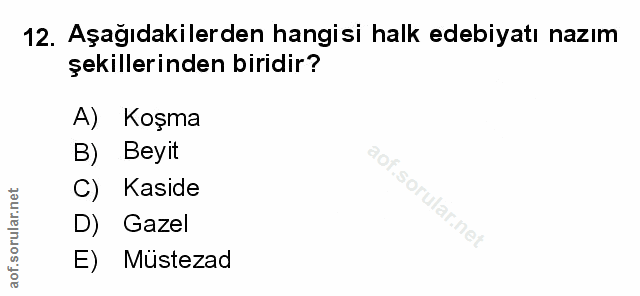 Soru 12