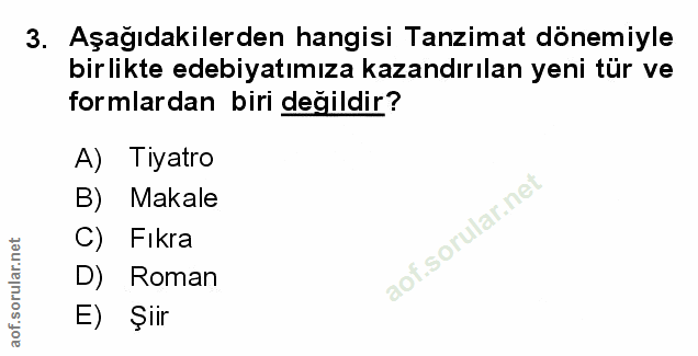 Soru 3