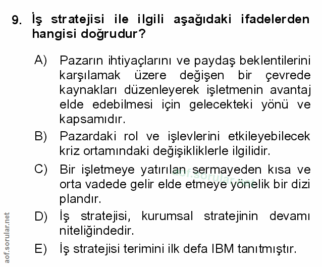 Soru 9