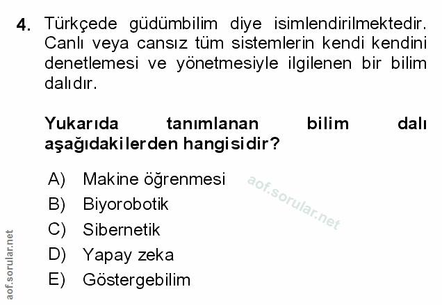 Soru 4
