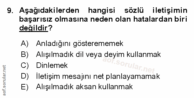 Soru 9