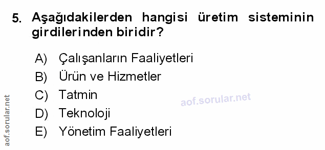 Soru 5
