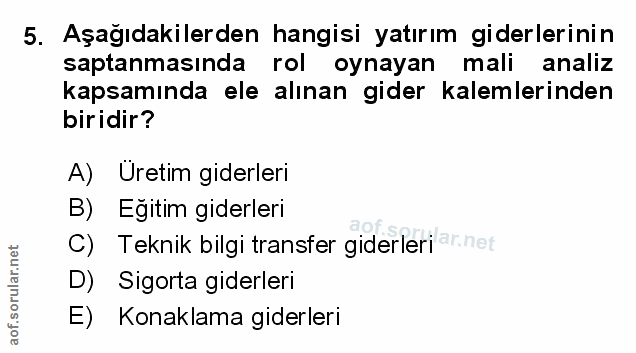 Soru 5