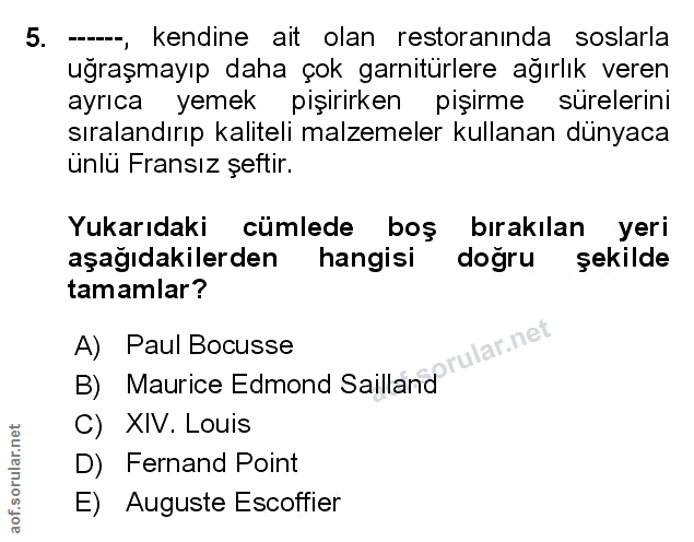 Soru 5