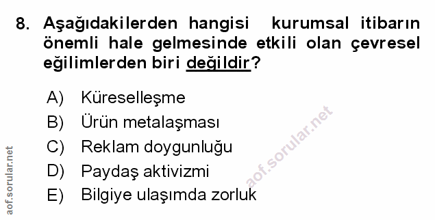 Soru 8
