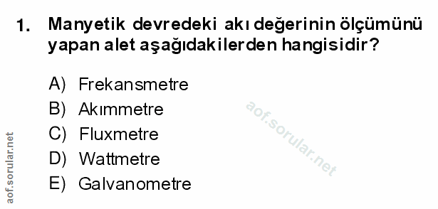Soru 1