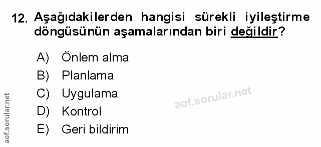 Soru 12
