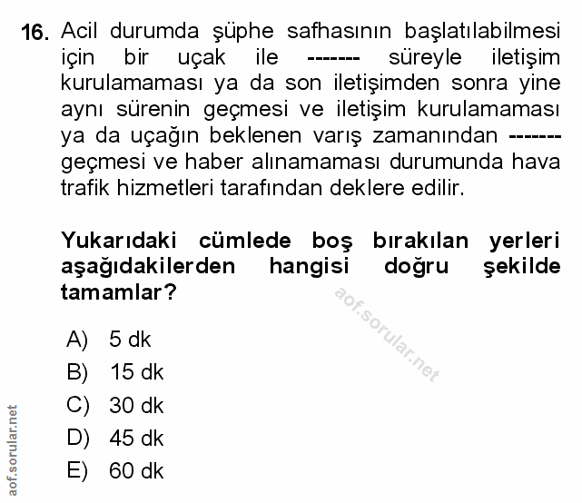 Soru 16