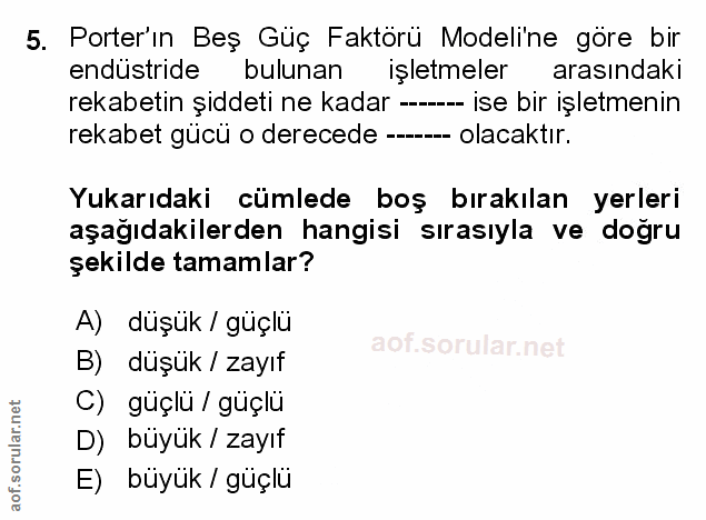 Soru 5