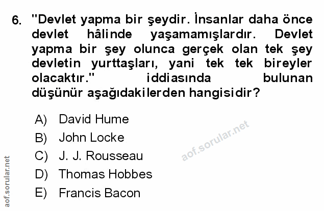 Soru 6