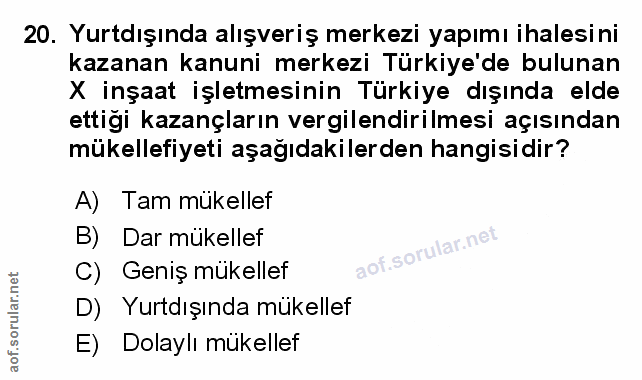 Soru 20