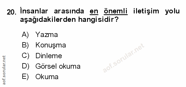 Soru 20