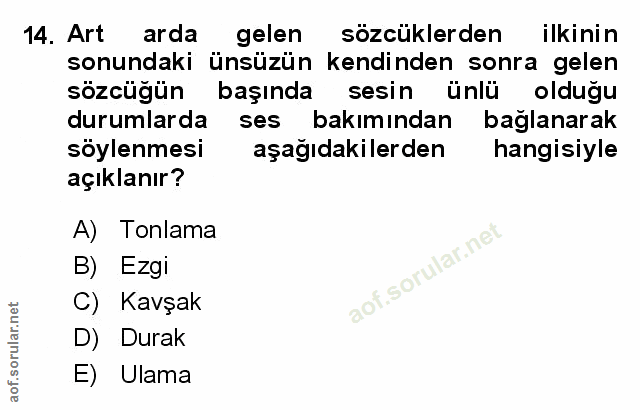 Soru 14