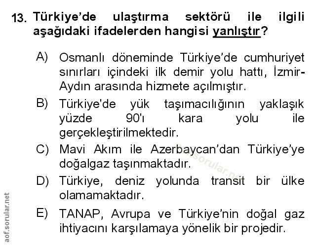 Soru 13