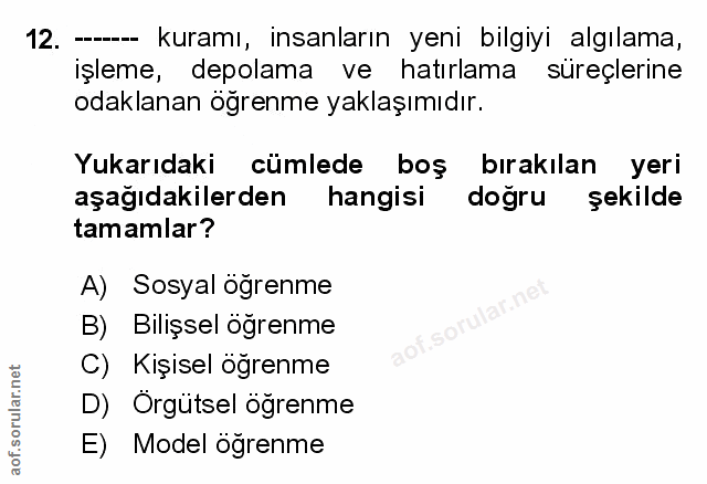 Soru 12