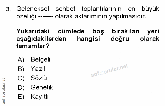 Soru 3