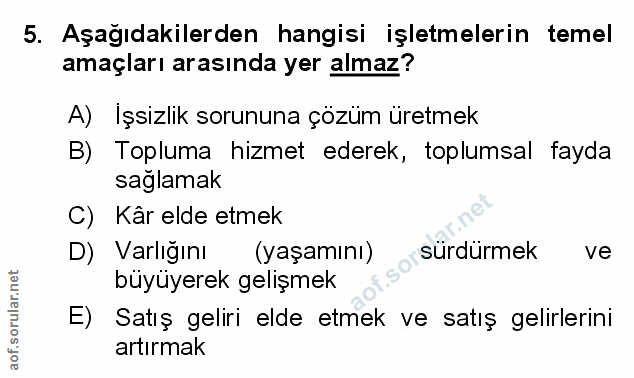 Soru 5