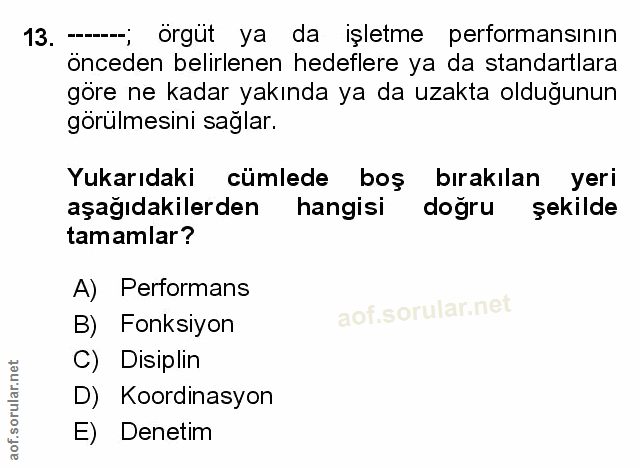 Soru 13
