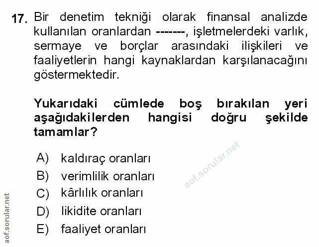 Soru 17