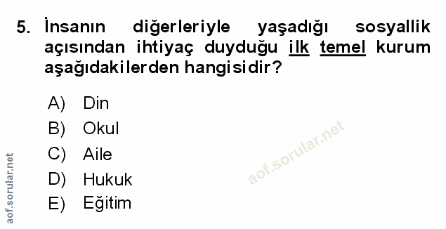 Soru 5