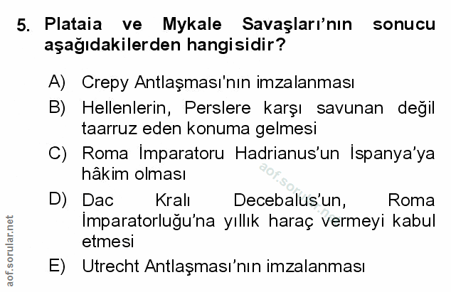 Soru 5