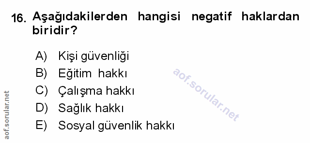 Soru 16
