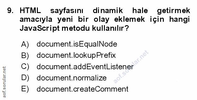 Soru 9