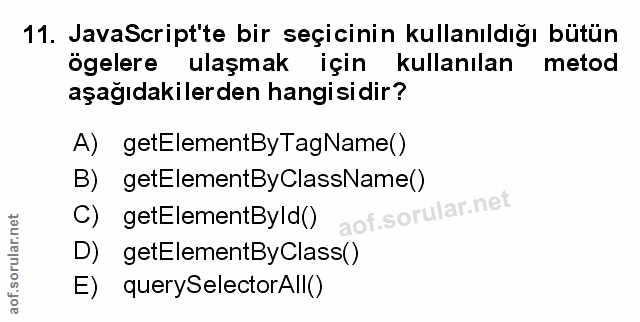 Soru 11
