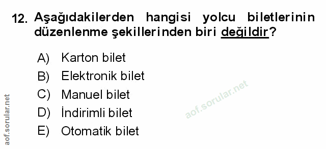 Soru 12
