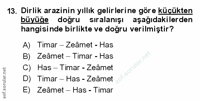 Soru 13