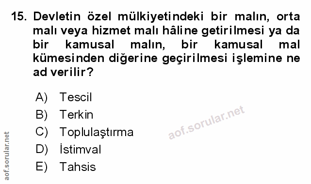 Soru 15