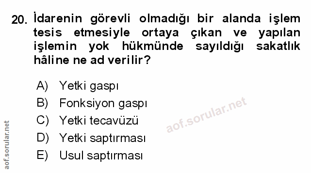 Soru 20